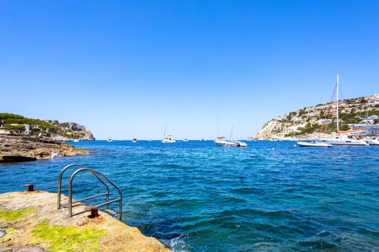 Casa San Carles Luxury Holiday Villa Mallorca sea entrance
