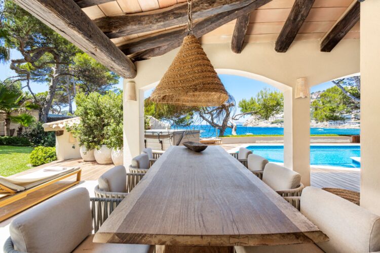Casa San Carles Exclusive Holiday Home for Rent in Mallorca outdoor kitchen