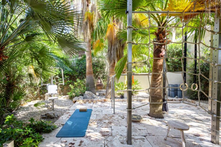Casa San Carles Luxury Holiday Villa Mallorca outdoor gym