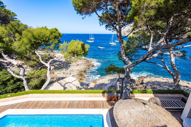 Casa San Carles Luxury Holiday Villa Mallorca first sea row