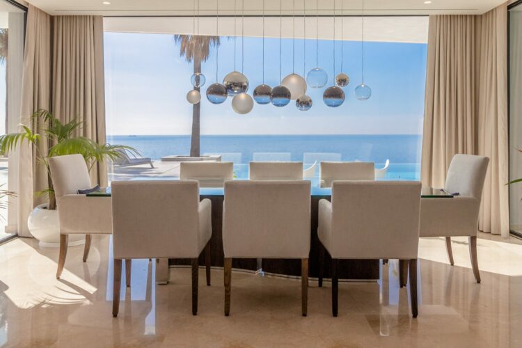 Cliff Villa Port Andratx Exclusive Holiday Home Mallorca By the Sea dining