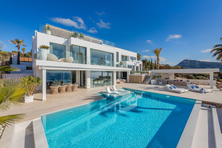 Cliff Villa Port Andratx luxury Holiday Home Mallorca By the Sea pool