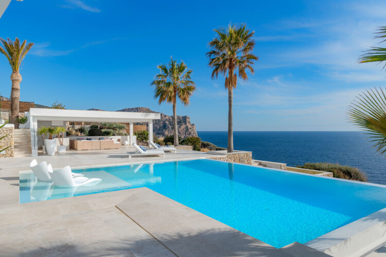 Cliff Villa Port Andratx luxury Holiday Home Mallorca By the Sea pool terrace