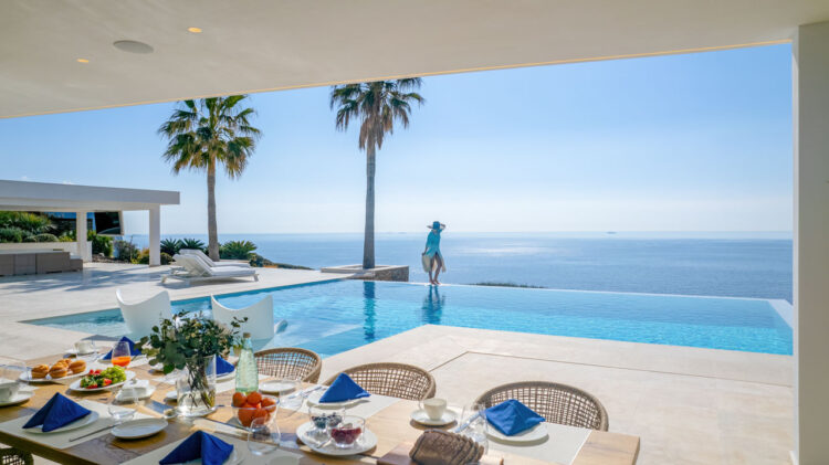 Cliff Villa Port Andratx Exclusive Holiday Home Mallorca By the Sea pool