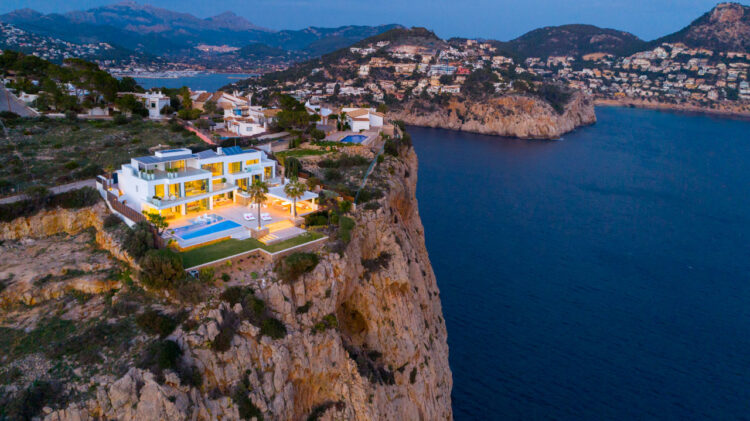 Cliff Villa Port Andratx Exclusive Holiday Home Mallorca By the Sea location