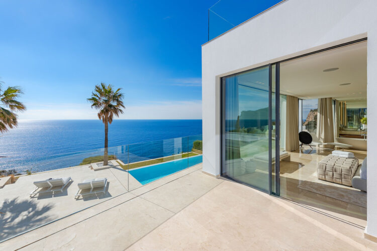 Cliff Villa Port Andratx Exclusive Holiday Home Mallorca By the Sea terrace