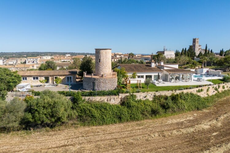 Finca Es Moli Dream Villa Mallorca mill tower