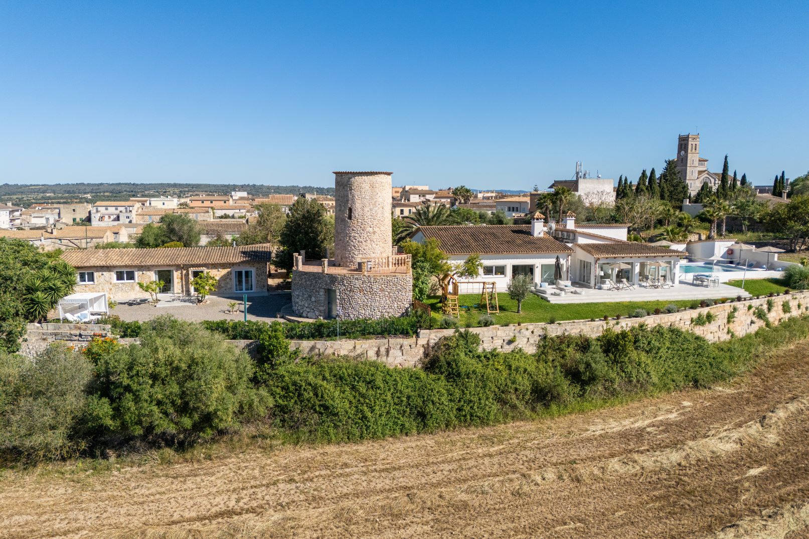 Finca Es Moli Dream Villa Mallorca mill tower