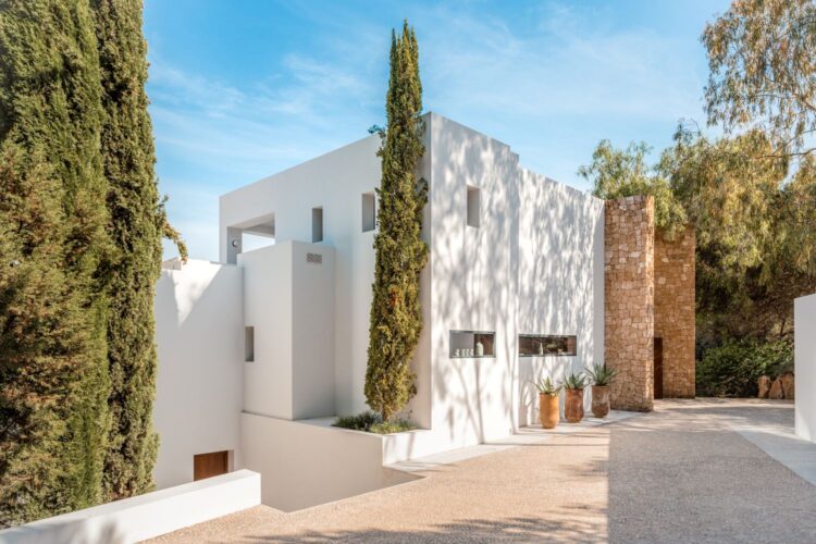 Villa Can Cuco Luxury Holiday Home Ibiza with Pool for Rent outside
