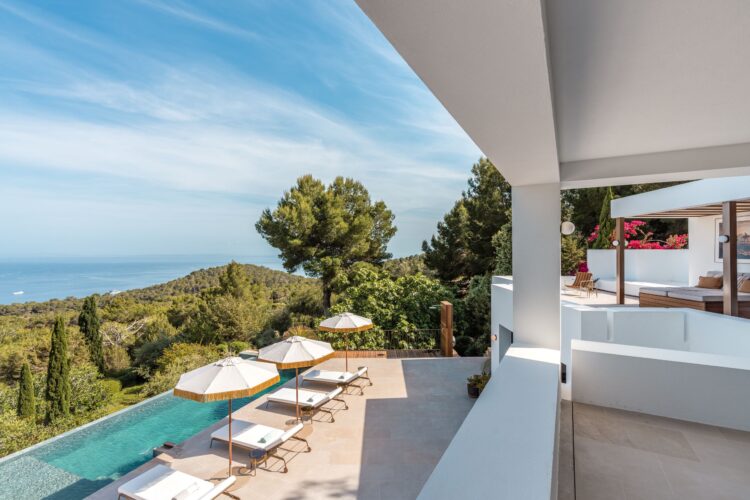 Villa Can Cuco Luxury Holiday Home Ibiza with Pool for Rent view