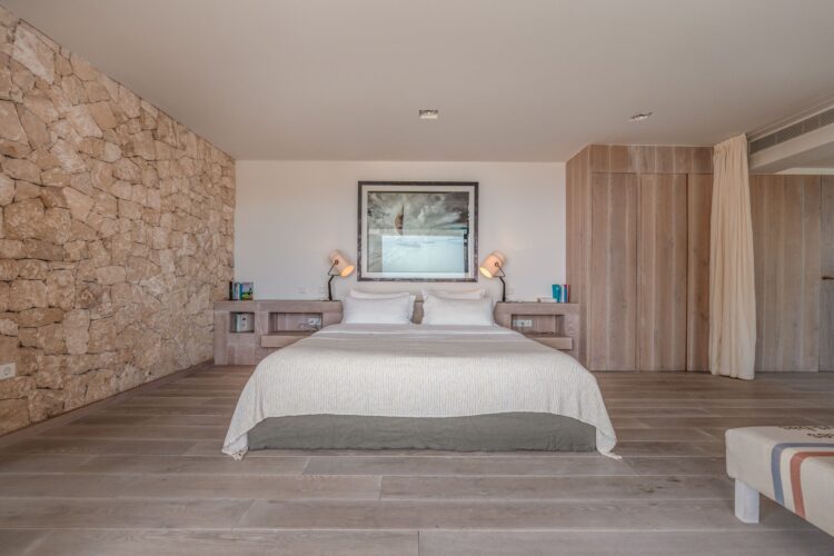 Villa Can Cuco Luxury Holiday Home Ibiza with Pool for Rent bedroom