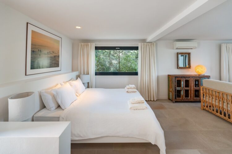 Villa Can Cuco Luxury Holiday Home Ibiza with Pool for Rent double bed